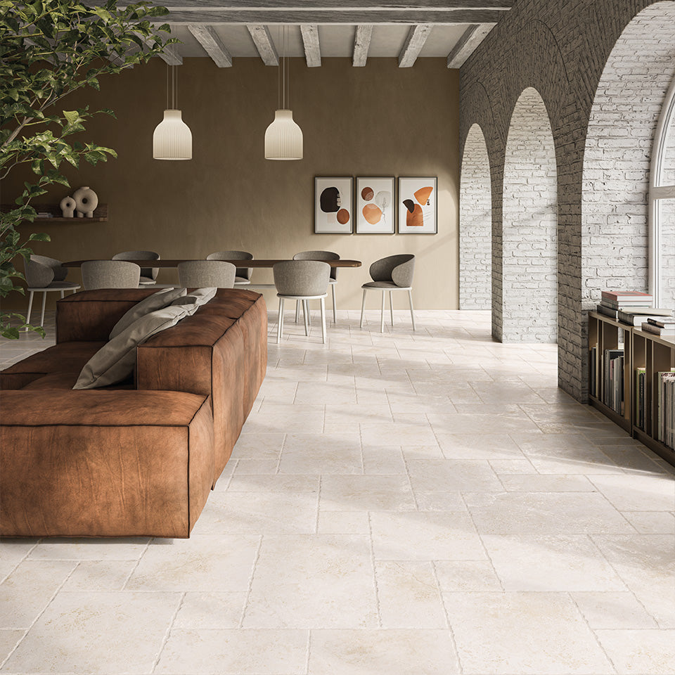 Romano French pattern Bianco