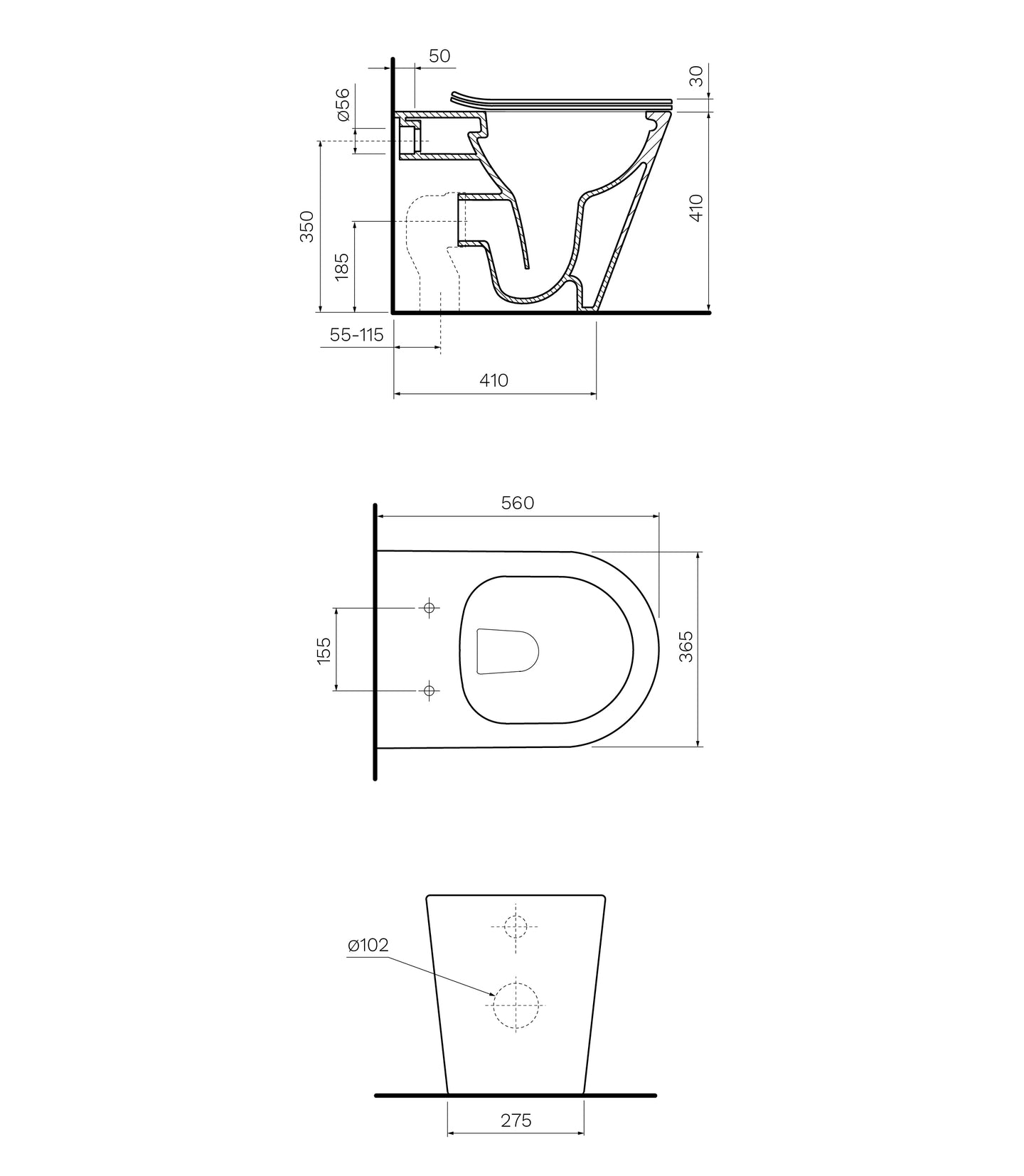 L'Hotel Wall Faced Pan