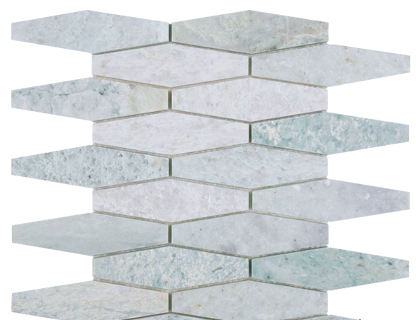 Verde Cristallo mosaic tiles