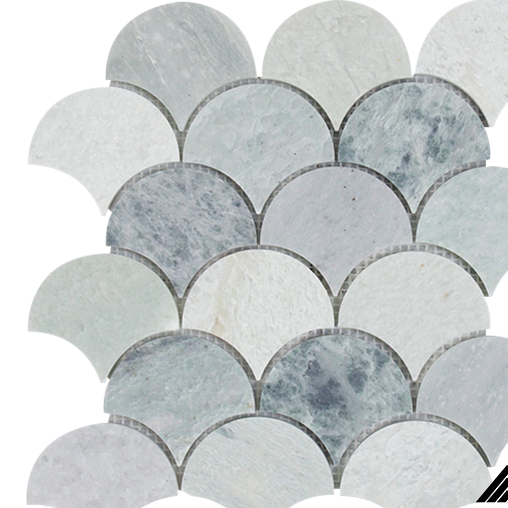 Verde Cristallo mosaic tiles