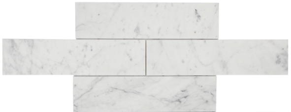 Carrara mosaic tiles