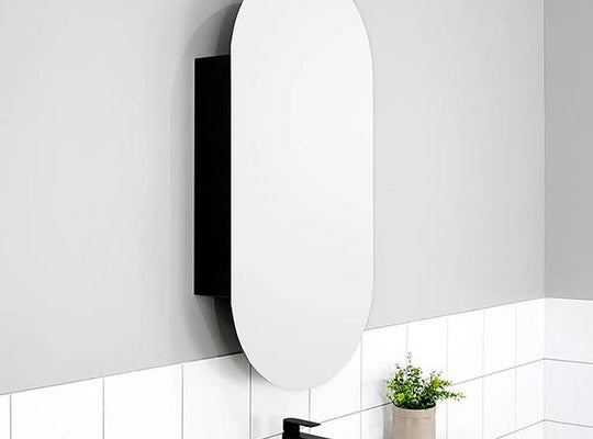 Pill mirror and shaving cabinet