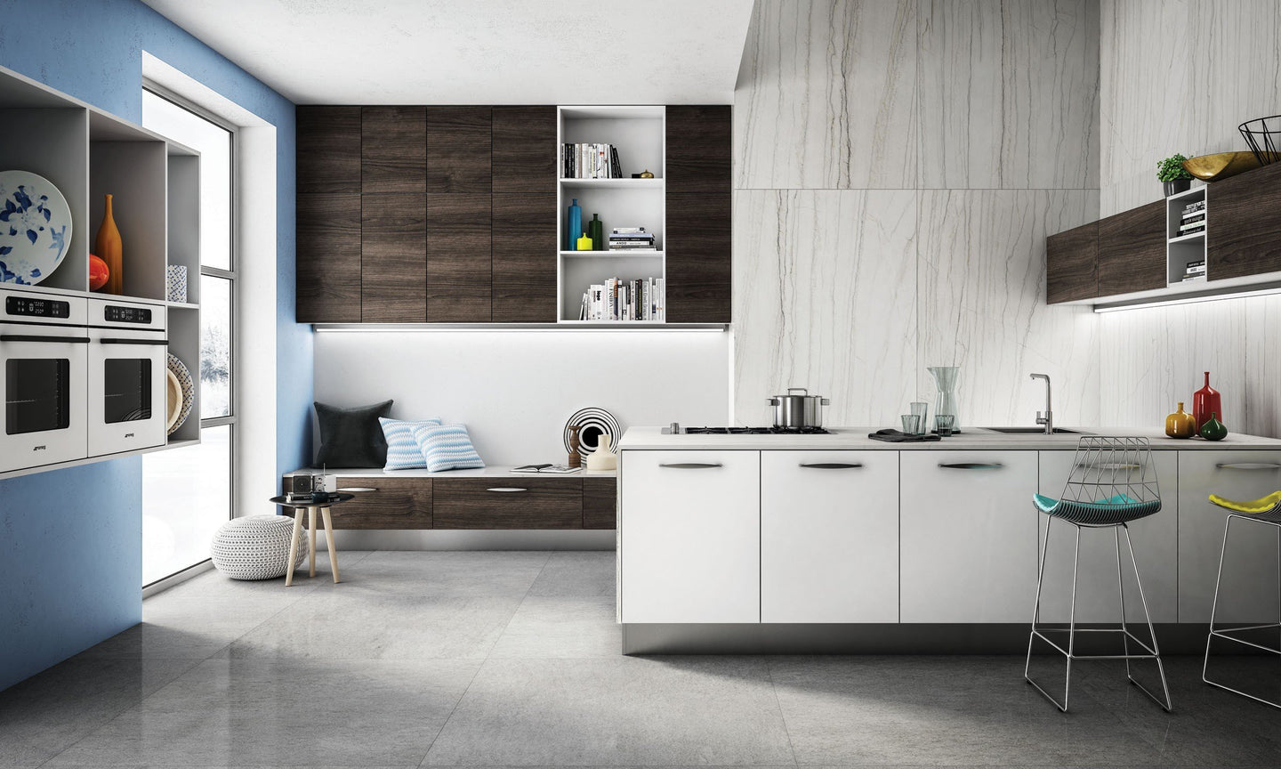 Macaubas white large format slab