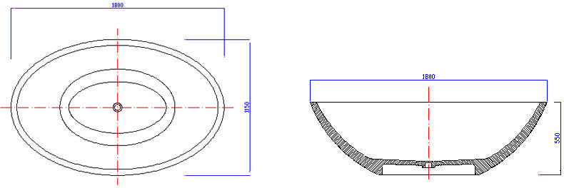 Terrazzo Maddison 1800 Bath